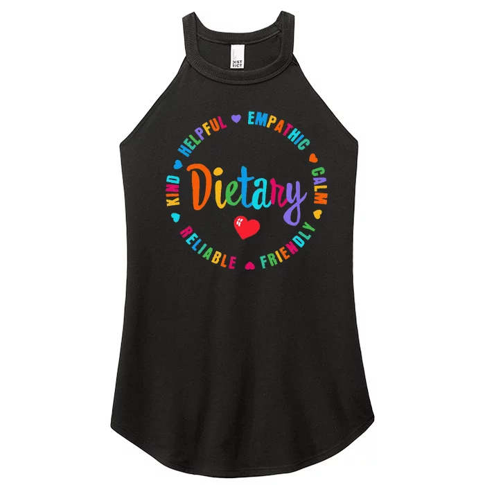 Dietary Appreciation Week healthcare workers  Dietitian Women’s Perfect Tri Rocker Tank