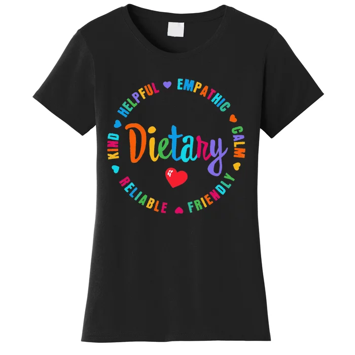 Dietary Appreciation Week healthcare workers  Dietitian Women's T-Shirt