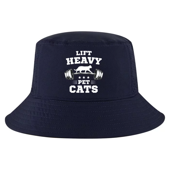 Deadlifts And Weights Or Gym For Lift Heavy. Pet Cats. Premium Cool Comfort Performance Bucket Hat