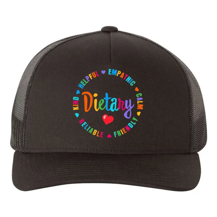 Dietary Appreciation Week healthcare workers Yupoong Adult 5-Panel Trucker Hat