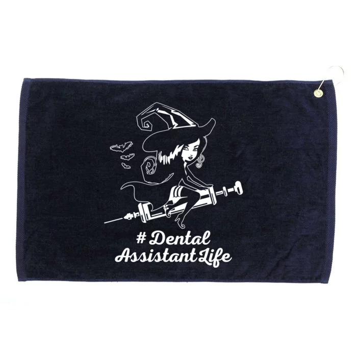 Dental Assistant Witch Assistant Halloween Costume Love Gift Grommeted Golf Towel