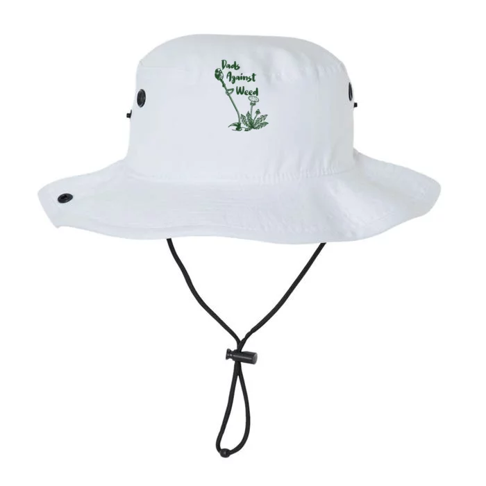 Dads Against Weed Funny Gardening Lawn Mowing Fathers Legacy Cool Fit Booney Bucket Hat