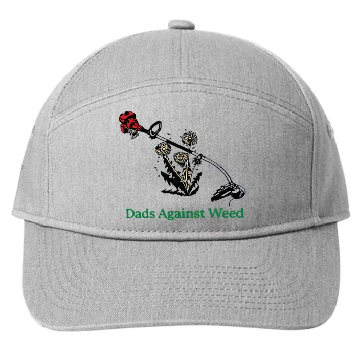 Dads Against Weed Funny 7-Panel Snapback Hat