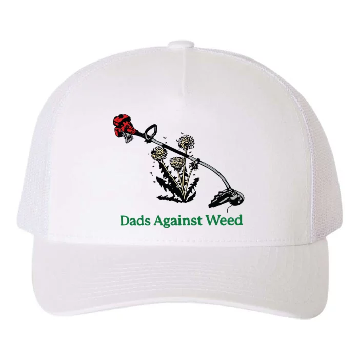 Dads Against Weed Funny Yupoong Adult 5-Panel Trucker Hat