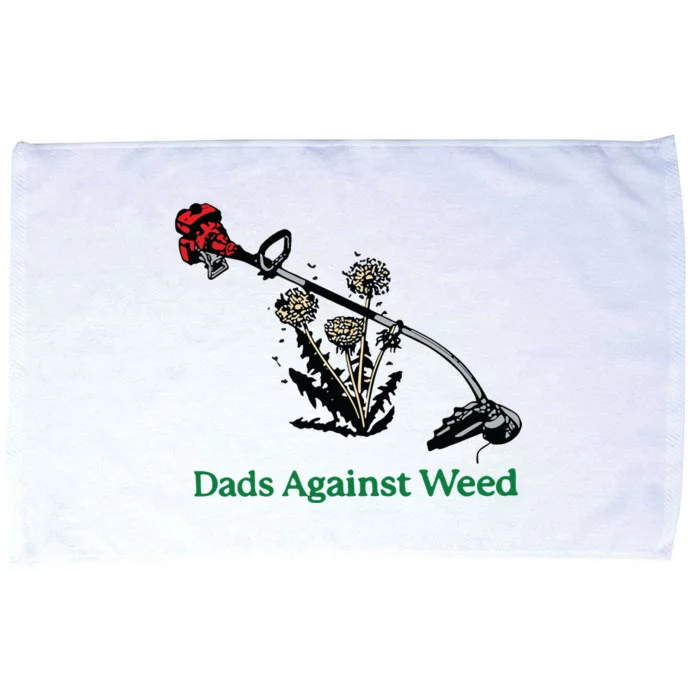 Dads Against Weed Funny Microfiber Hand Towel