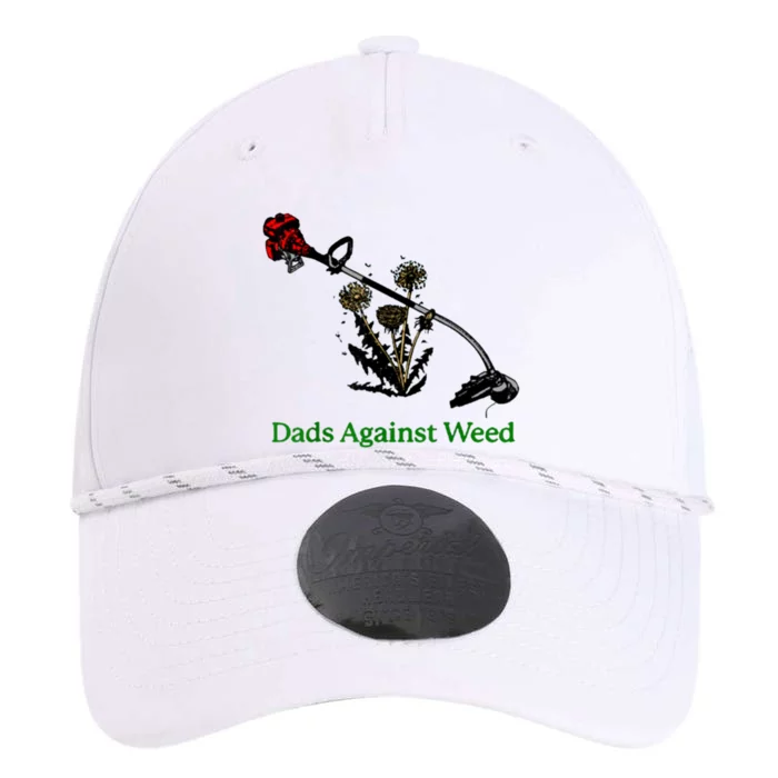 Dads Against Weed Funny Gardening Lawn Mowing Fathers Performance The Dyno Cap