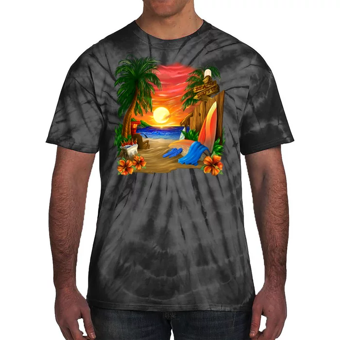 Day at the Beach Tie-Dye T-Shirt