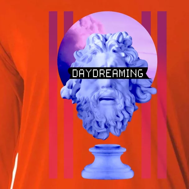 Day Dreaming Statue Cooling Performance Long Sleeve Crew