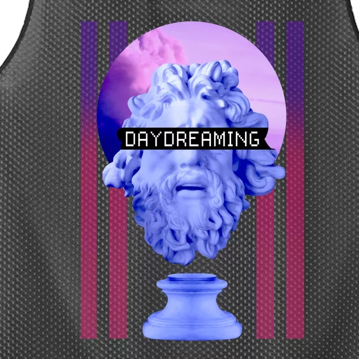 Day Dreaming Statue Mesh Reversible Basketball Jersey Tank