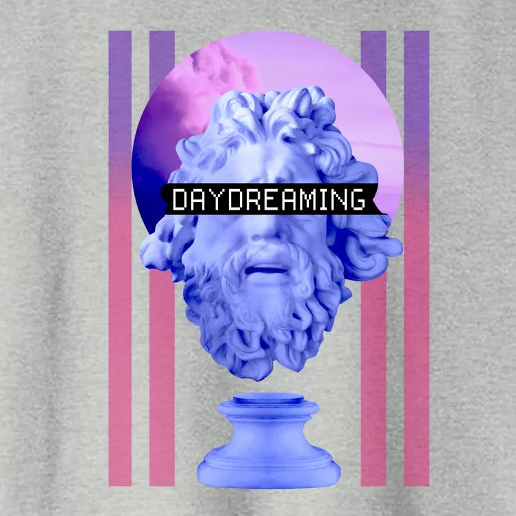 Day Dreaming Statue Women's Crop Top Tee