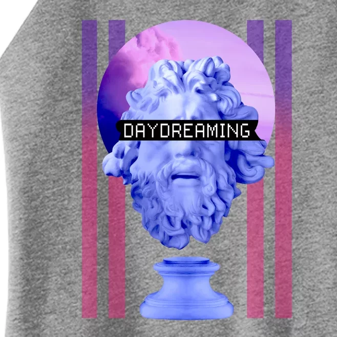 Day Dreaming Statue Women’s Perfect Tri Rocker Tank