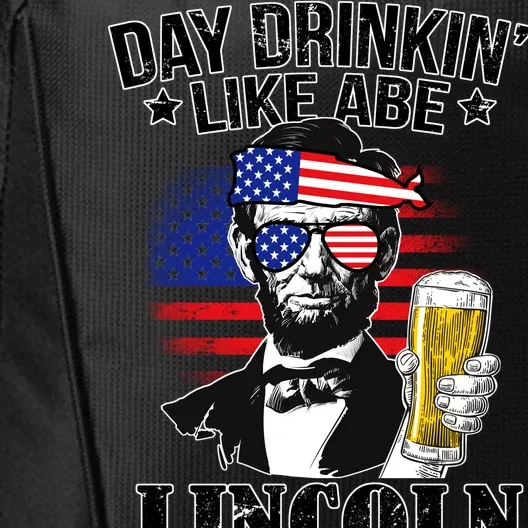 Day Drinkin' Like Abe Lincoln City Backpack