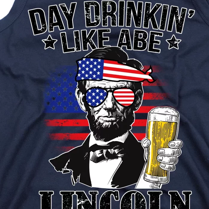 Day Drinkin' Like Abe Lincoln Tank Top