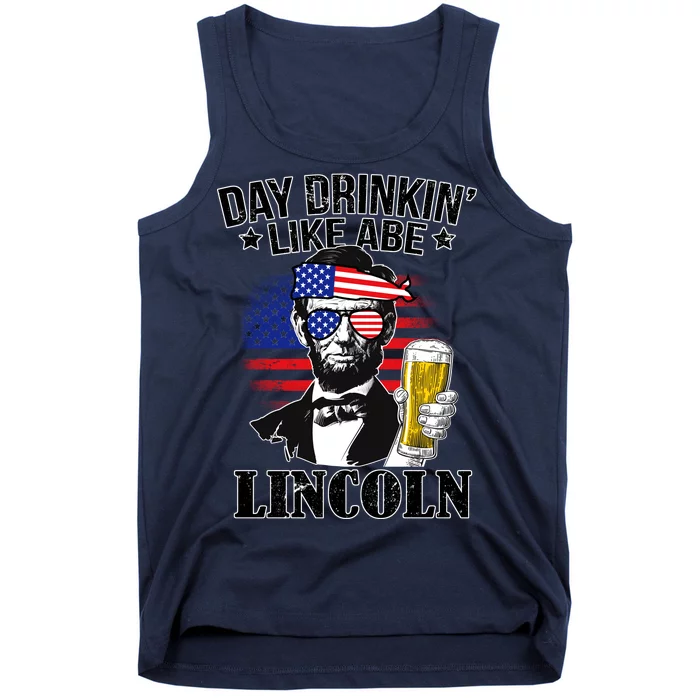 Day Drinkin' Like Abe Lincoln Tank Top