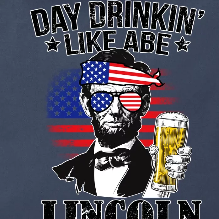 Day Drinkin' Like Abe Lincoln Zip Tote Bag