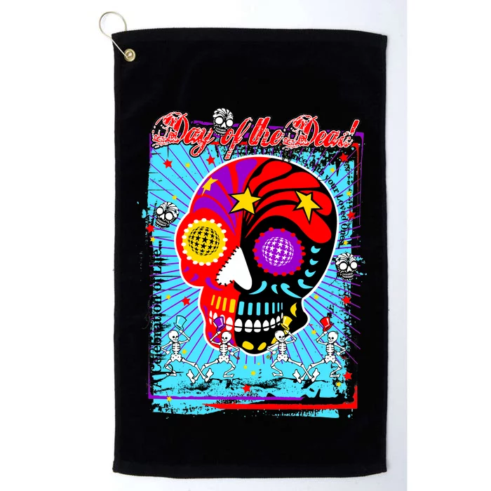 Day of the Dead Platinum Collection Golf Towel