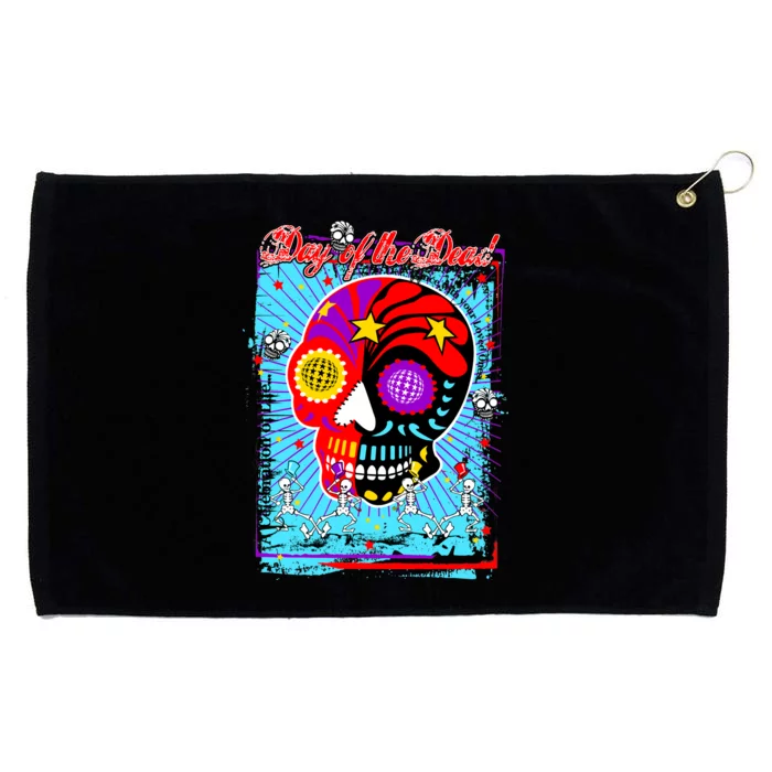 Day of the Dead Grommeted Golf Towel