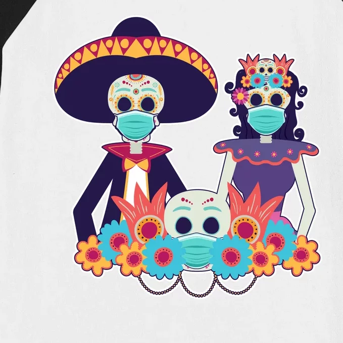 Day Of The Dead Dia De Los Muertos Quarantine Baseball Sleeve Shirt