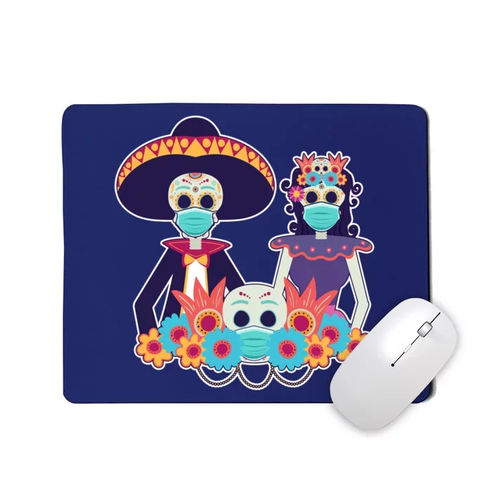 Day Of The Dead Dia De Los Muertos Quarantine Mousepad