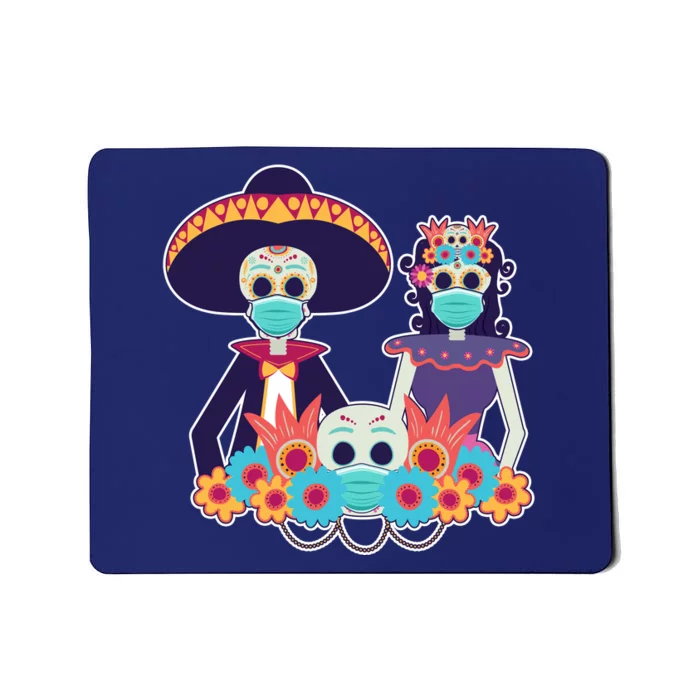 Day Of The Dead Dia De Los Muertos Quarantine Mousepad