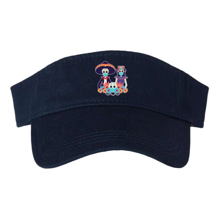 Day Of The Dead Dia De Los Muertos Quarantine Valucap Bio-Washed Visor