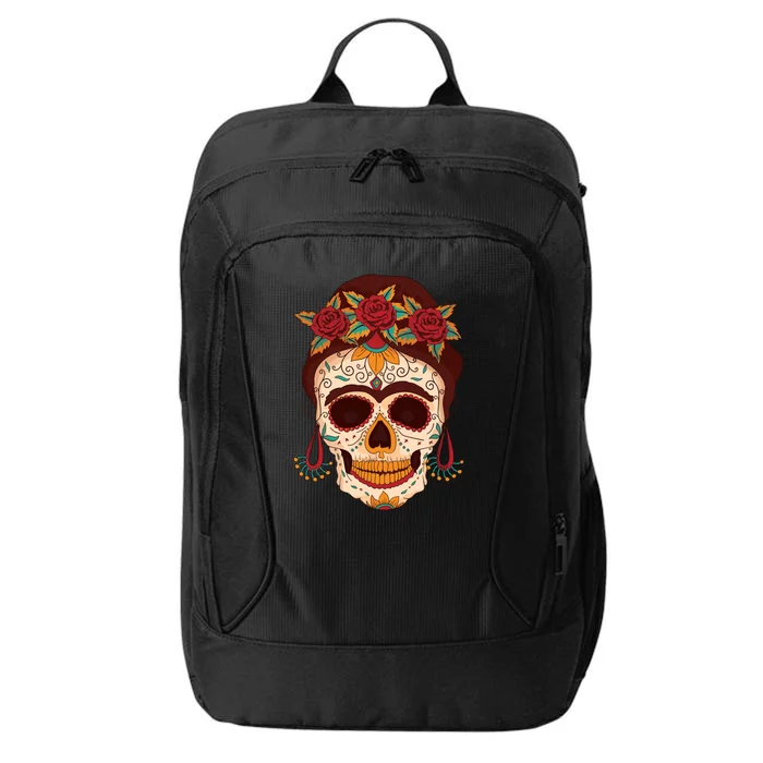 Day Of The Dead Female City Backpack