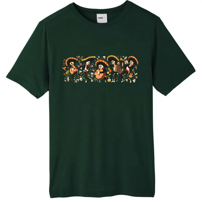 Day Of The dead Mariachi ChromaSoft Performance T-Shirt