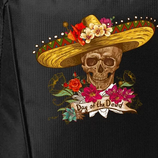 Day Of The Dead Mexican Skull City Backpack