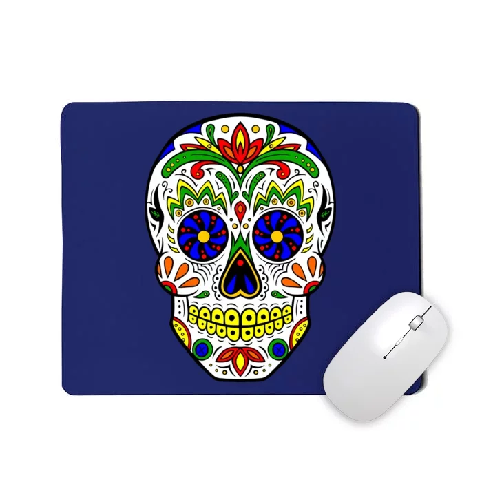 Day of the Dead Skull dia de los Muertos Mousepad