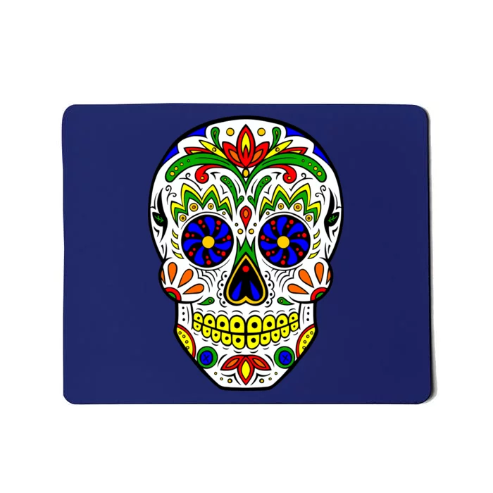 Day of the Dead Skull dia de los Muertos Mousepad