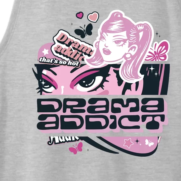 Drama Addict Y2K Diva Ladies Tri-Blend Wicking Tank