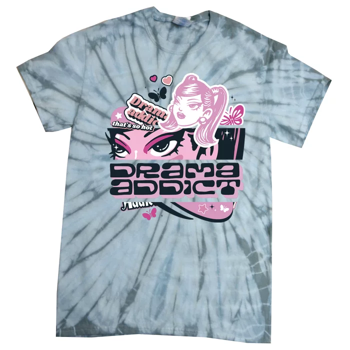 Drama Addict Y2K Diva Tie-Dye T-Shirt