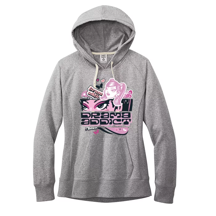 Drama Addict Y2K Diva Women's Fleece Hoodie