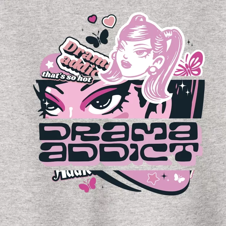 Drama Addict Y2K Diva Toddler T-Shirt