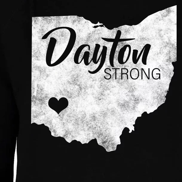 Dayton Strong Womens Funnel Neck Pullover Hood