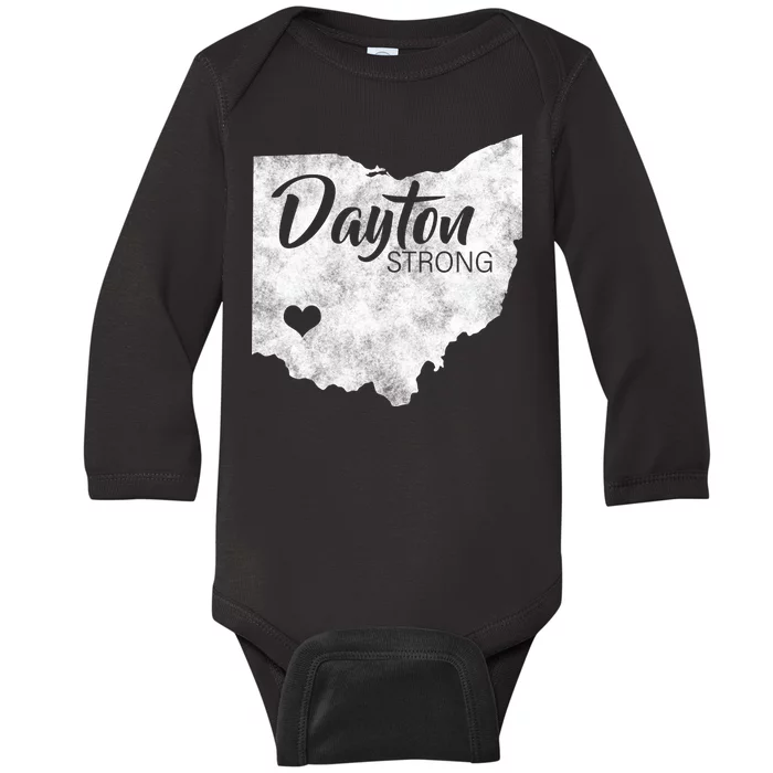 Dayton Strong Baby Long Sleeve Bodysuit