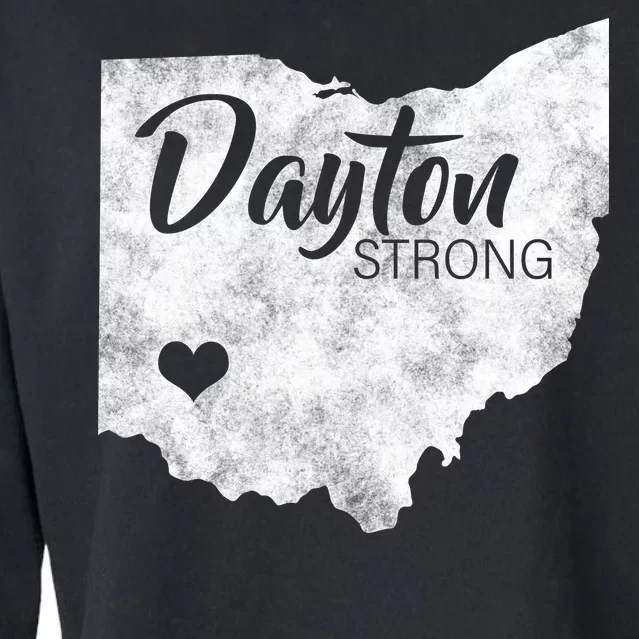 Dayton Strong Cropped Pullover Crew