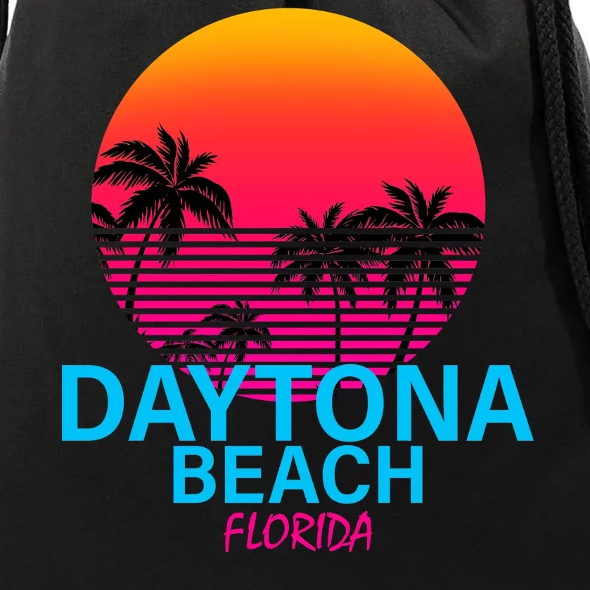 Daytona Beach Florida Drawstring Bag