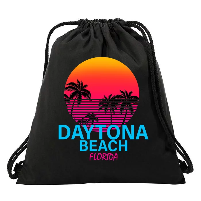 Daytona Beach Florida Drawstring Bag