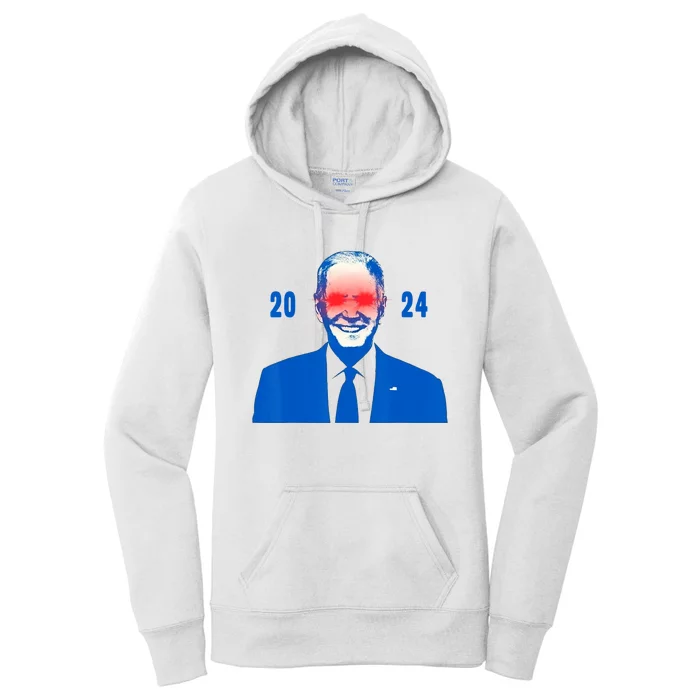 Dark Brandon 2024 Biden Funny new campaign Women's Pullover Hoodie