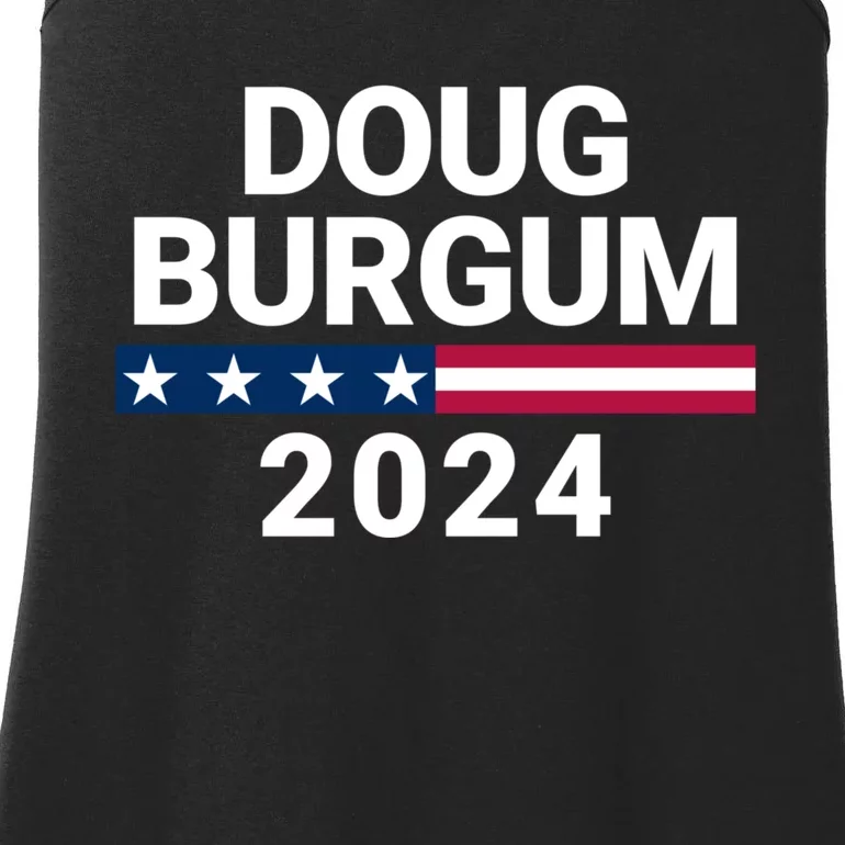 Doug Burgum 2024 Doug Burgum For Presidential Election Ladies Essential Tank