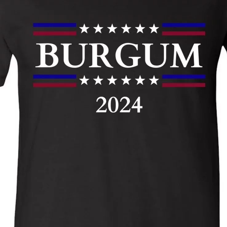 Doug Burgum 2024 Doug Burgum For Presidential Election V-Neck T-Shirt