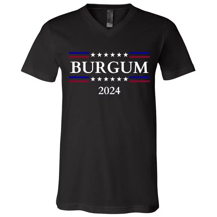 Doug Burgum 2024 Doug Burgum For Presidential Election V-Neck T-Shirt