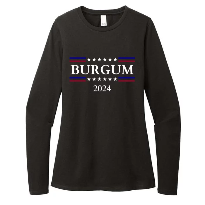 Doug Burgum 2024 Doug Burgum For Presidential Election Womens CVC Long Sleeve Shirt