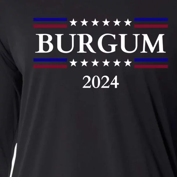 Doug Burgum 2024 Doug Burgum For Presidential Election Cooling Performance Long Sleeve Crew