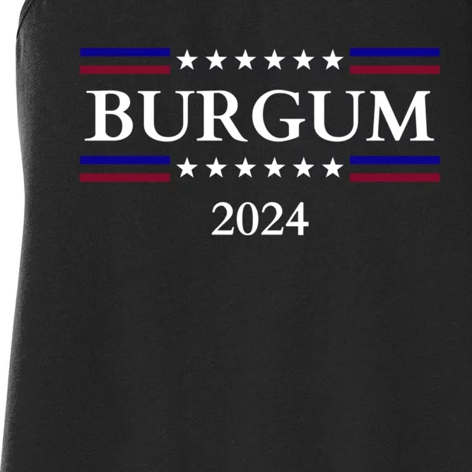 Doug Burgum 2024 Doug Burgum For Presidential Election Women's Racerback Tank