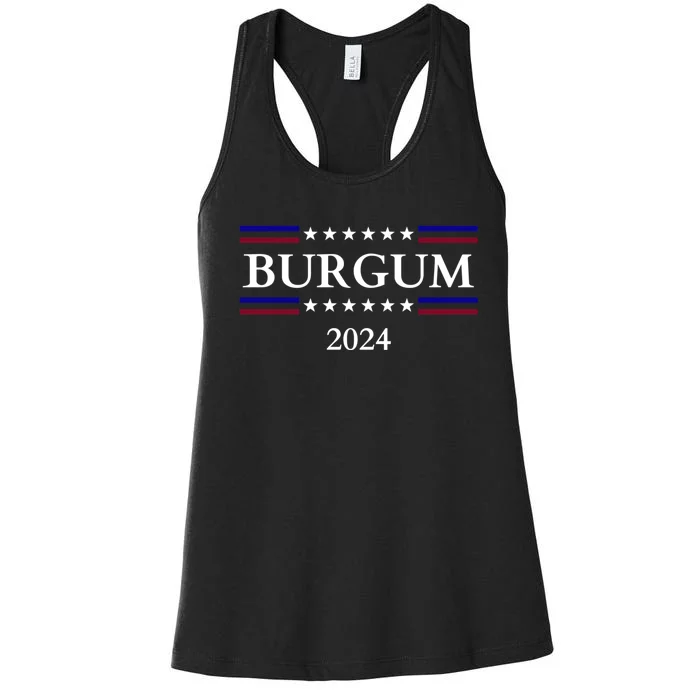 Doug Burgum 2024 Doug Burgum For Presidential Election Women's Racerback Tank