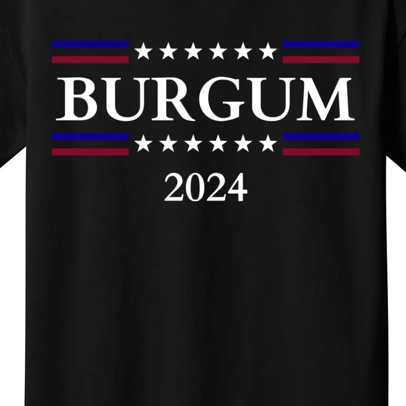 Doug Burgum 2024 Doug Burgum For Presidential Election Kids T-Shirt