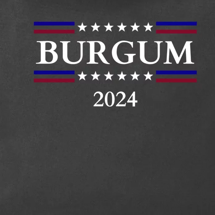 Doug Burgum 2024 Doug Burgum For Presidential Election Zip Tote Bag