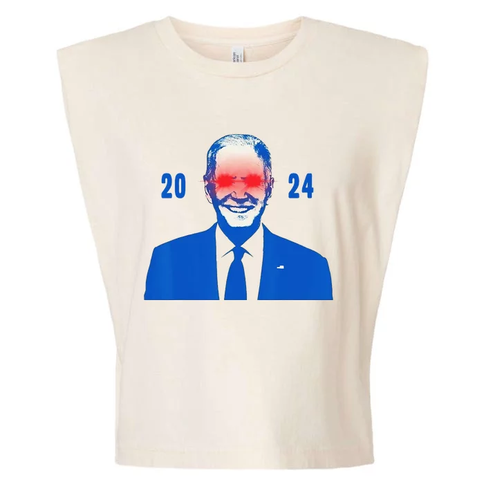 Dark Brandon 2024 Biden Funny new campaign Garment-Dyed Women's Muscle Tee